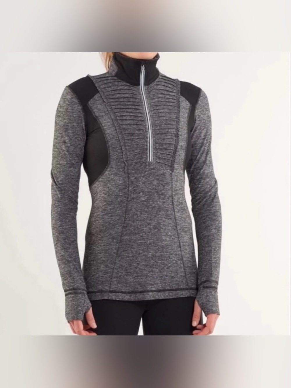 Lululemon Run Your Heart Out Quarter Zip